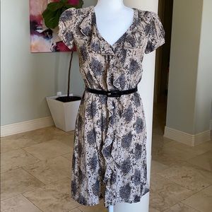 Snake print INC dress